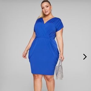 Shiloh Draped Bodycon Dress